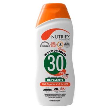 Imagem de Protetor Solar FPS30 com Repelente 120ml Nutriex - 000031
