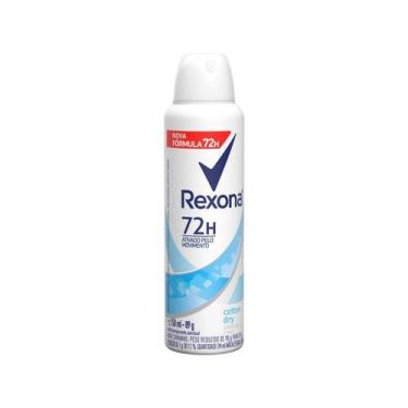 Imagem de Desodorante Antitranspirante Aerossol  Feminino - Rexona Cotton Dry 72