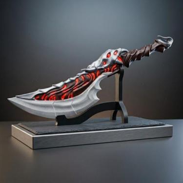Imagem de Adaga Decorativa Gamer Futurista Com Suporte - Valorant