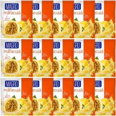 Imagem de Kit 15 Unid. Refresco Magro Sabor Maracujá Zero Açúcares 8g