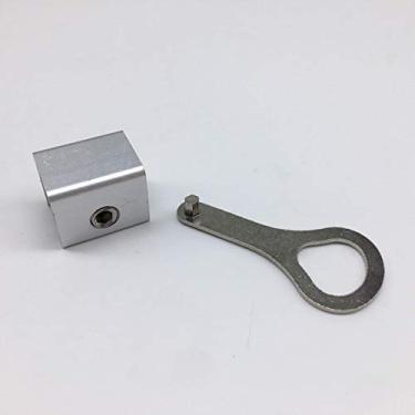 Imagem de Trava de segurança | Trava de janela de segurança para crianças, restrição ajustável para janelas/porta, trava de faixa secundária | Sistema de bloqueio para ventilação, antifurto, prevenção de quedas, EWDR_MFNCN_633696370265_KY05001004-02, Prata, Type D