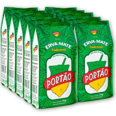 Imagem de Erva-Mate Portão Chimarrão Tradicional (Fardo 10 unidades) 1kg.