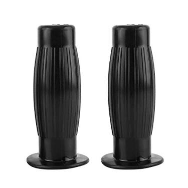 Imagem de 78 22 mm Garrafa de mão Keenso Universal Antiderrapante Guidão Motocicleta Vintage Hand Grips Bar End Borracha Gel Guidão (preto)
