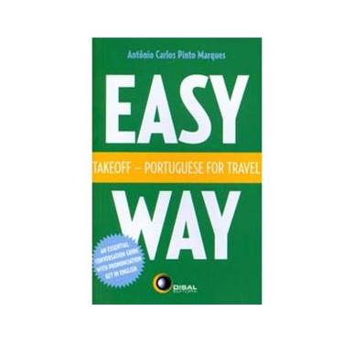 Imagem de Easy Way: Takeoff - Portuguese for Travel - An Essential Conversation Guide With Pronunciation Key in English