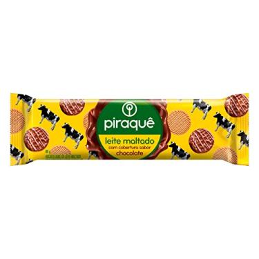 Imagem de Piraquê - Biscoito Leite Maltado, Cobertura Chocolate, Pacote 80g