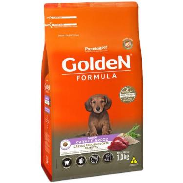 Imagem de Ração Golden Fórmula Mini Bits Para Cães Filhotes Sabor Carne E Arroz