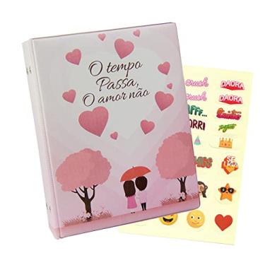 Imagem de Álbum de 500 fotos 10x15 Tempo de Amor + ADESIVO