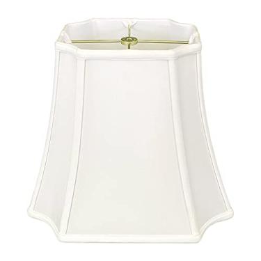 Imagem de Persiana de canto invertido retangular Royal Designs, branca, (4,25 x 6) x (8 x 11) x 8,75, BS-712-11WH