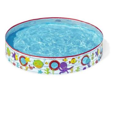 Imagem de Piscina Semi Rígida Circular Fundo Do Mar 435 L -  Bestway