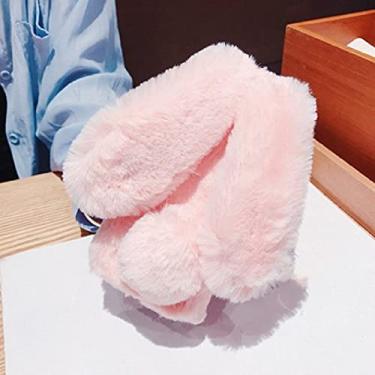 Imagem de Capa de telefone fofa para iPhone 13 Pro Max 12 Mini 11 Pro Max X XS MAX XR 7 8 Plus Capa de telefone de pelúcia macia, E, para iPhone12 Pro Max