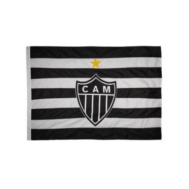 Imagem de Bandeira Oficial Do Atlético Mineiro 68X98cm Dupla Face 1,5 Panos - Bc