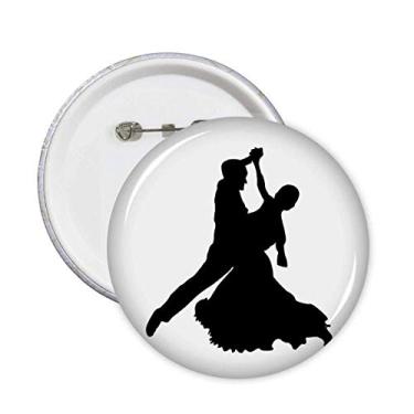 Imagem de Dançarina esportiva performance dueto dança alfinetes crachá botão emblema acessório decoração 5 peças