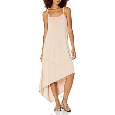 Imagem de BCBGMAXAZRIA Vestido feminino longo, rosa, XPP