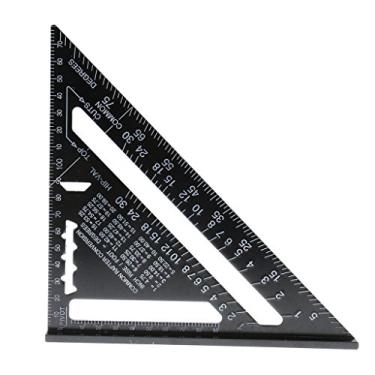 STOBOK Drawing Ruler Aluminium Alloy Drawing Ruler Cm Ruler Scale