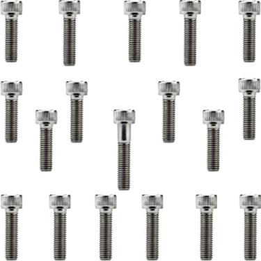 Imagem de Kit parafusos inox tampa motor lateral esquerda+direita compatível com RD135 RD135Z 1988 a 1999 DT180 DT180Z 1981 a 1997 Yamaha