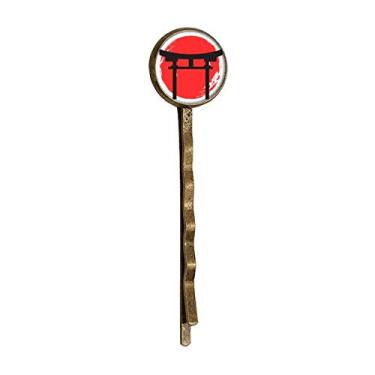 Imagem de Shinto Shrine Japan Torii Retro Metal Hair Bobby Pin Headwear
