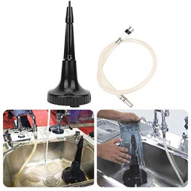 Imagem de Enxaguador profissional | Liquidificador de vidro portátil | Enxaguador de limpeza | Enxaguante de vidro de metal, adequado para bar, café, restaurante, cozinha doméstica