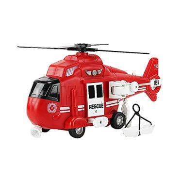 Imagem de BBR Toys Helicóptero Resgate Polícia ou Bombeiro c/Luz e Som (Bombeiro)