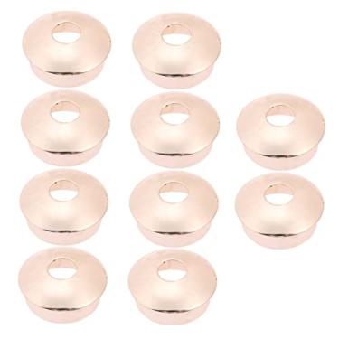Imagem de OSALADI 10 Pcs Tampa De Cogumelo Enfeite Luminária Mini Lustre Pequenos Tons De Luz Lustre Minúsculo Ao Lado De Abajures Cobertura De Luz Pendente Abajures Mini Metal Ferro Luzes Pequenas