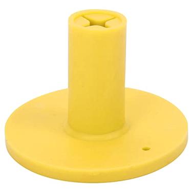 Imagem de Conjunto de suporte de borracha para golfe conjunto de suporte de camiseta de golfe de borracha para prática e condução tapetes de alcance de direção camisetas (amarelo)