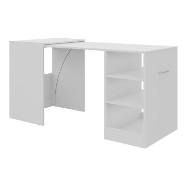 Imagem de Aparador C Mesa Dobrável Multimóveis Cantinho Do Café Branco