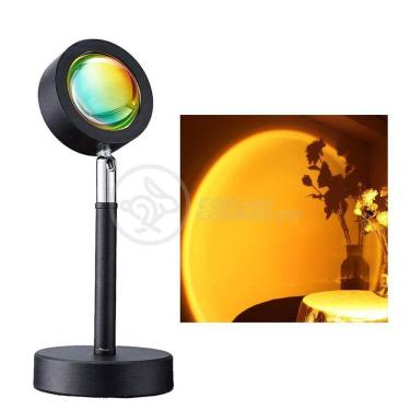 Imagem de Projetor Mini Ring Light Sunset Tik Tok Usb Pôr Do Sol Nº6