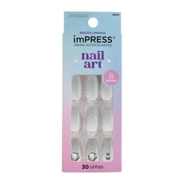 Imagem de Unhas Autocolantes Kiss Impress Nail Art Legacy Bailarina C/30Un Ime02