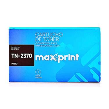 Imagem de Maxprint Toner Compativel Brother Laserjet TN-2370/ UM/ , Preto, Normal