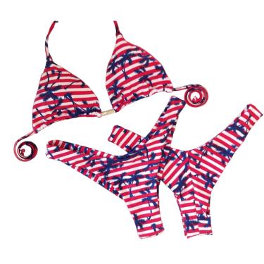 Imagem de Conjunto Cortininha Ruffle Bojo Removivel E Fio Duplo