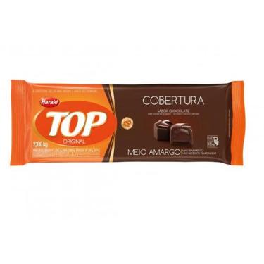 Imagem de Top Chocolate Meio Amargo Em Barra 2,100Kg - Harald