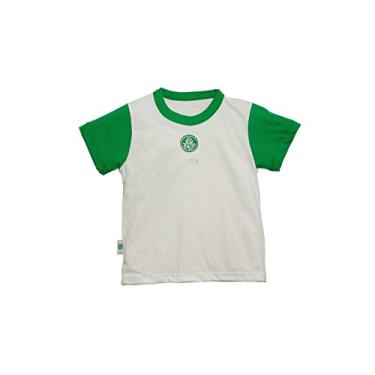 Imagem de Camiseta Palmeiras, Rêve D'or Sport, Criança Unissex, Branco/Verde, G