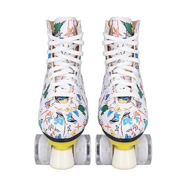 Imagem de Patins de Graffiti, Rodas Brilhantes Dissipam Rapidamente o Calor Patins de 4 Rodas para Playground para Crianças (39)