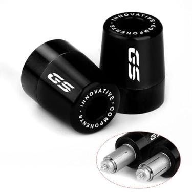 Imagem de Modeer Extremidade do guidão para BMW F750GS F850GS ADV R1200GS R1250GS Advebture TODO O ANO Motocicleta CNC Guidão Bar Ends Plug Balance Pad r 1200 1250 gs f750 f850 gs Acessórios (preto)