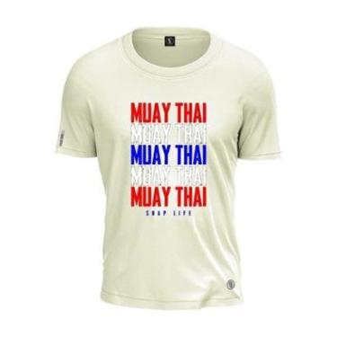 Imagem de Camiseta Muay Thai Cores Tailandia Shap Life-Unissex