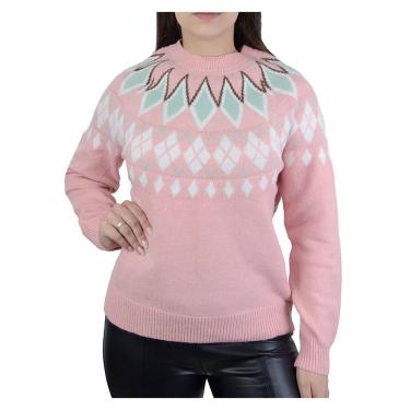 Imagem de Blusa Feminina Facinelli By Mooncity Tricot Rosa - 650984