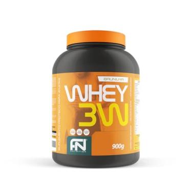 Imagem de Whey protein 3w 900g Baunilha pote concentrado, Hidrolisado, Isolado 24g proteínas