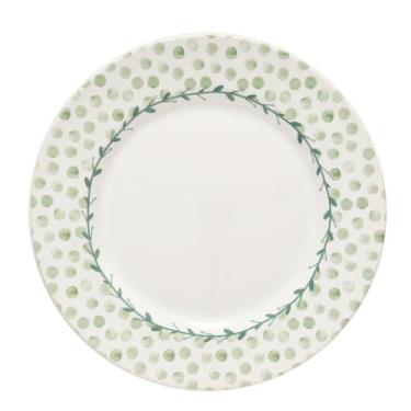 Imagem de Prato Raso Aquarelle Memorias de Pascoa Poá Verde Copa&Cia