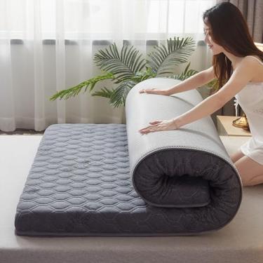 Imagem de SYAFGYRV Colchão futon japonês dobrável dobrável para crianças adultas