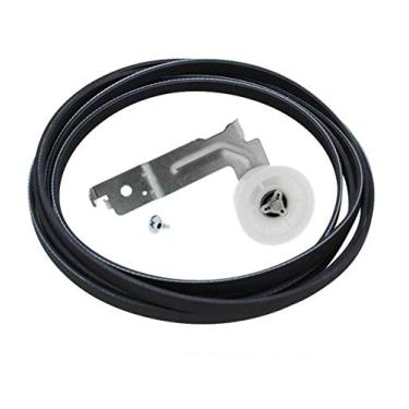 Imagem de (EXP653) Correia de secadora e polia intermediária Samsung (substitui 6602-001655, DC93-00634A, DC96-00882C, PS4133825, AP4373659, LB1655, 5PH2337, AP4213616, PS4222 16837