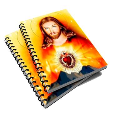 Imagem de Caderno Universitário 10 Mat Pers. Sagrado Coração de Jesus