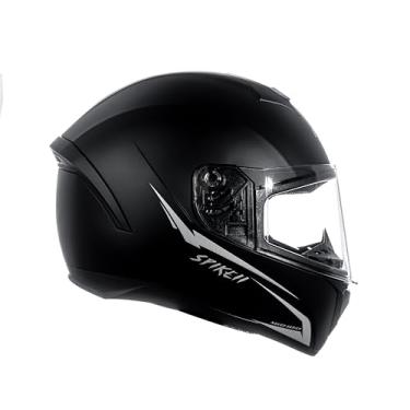 Imagem de Peels Capacete Moto Fechado Spike II NKD Preto Fosco/Prata 60