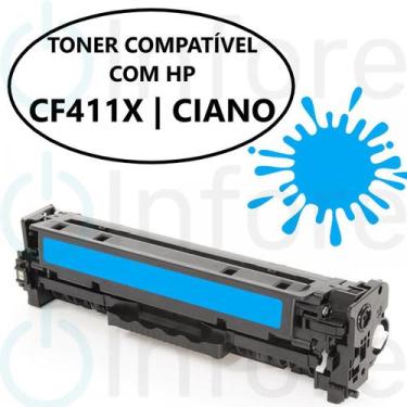 Imagem de Cartucho de Toner Cf411x 411x p/ M452DN M452NW M452DW M477FNW M477FDW 