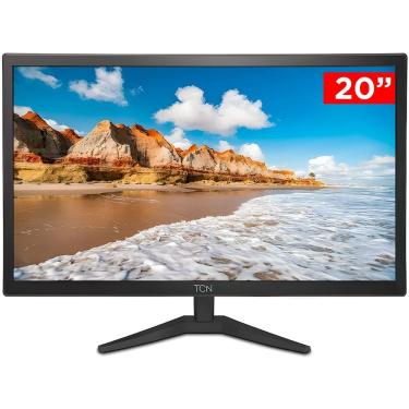 Imagem de Monitor LED 20 Polegadas, Office Goldentec, TCN Flat HD, 5ms, 60Hz, HDMI, VGA - Preto