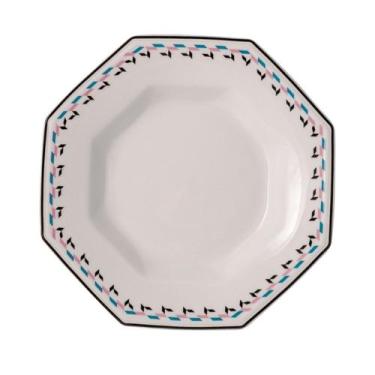 Imagem de Prato Fundo 24cm Porcelana Schmidt - Dec. Mantiqueira 2397, 2397, 24