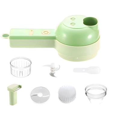 Imagem de Moedor Alimentos Elétrico 4 Em 1 Sem Fio Usb Cozinha Moderna - Desert 