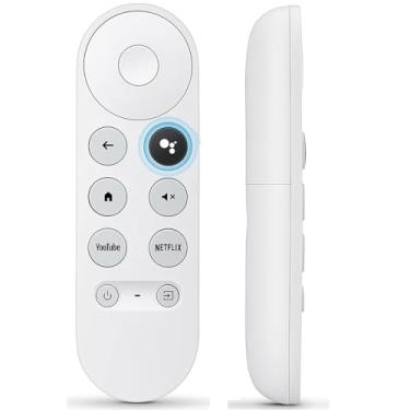 Imagem de Novo controle remoto de voz para Google TV Chromecast 4K Snow/HDTV, controle remoto de substituição de voz para Google TV G9N9N, GA01409-US, GA01919/20/23-US, GA02463-US, reprodutor de mídia de