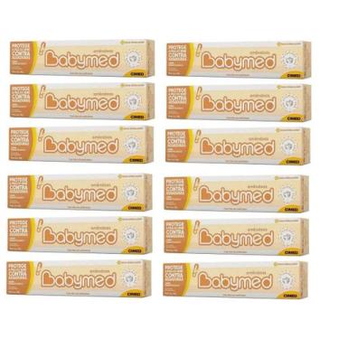 Imagem de Kit 12 Babymed Amêndoas Creme Para Assaduras 40g - Cimed - Cimed Indus
