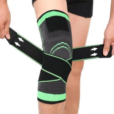 Imagem de Joelheira De Compressão Reforçada-dor Articular-dor Muscular - JOELHEI