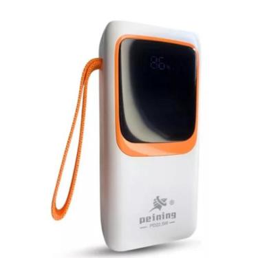 Imagem de Carregador Power Bank Super Turbo 20000mah  Portátil  - peining, Branc