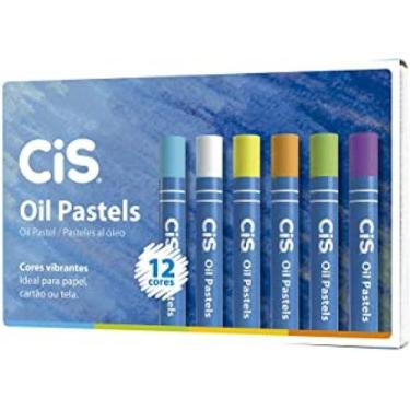 Imagem de Giz pastel oleoso cis 12 cores cis 58. 6900, 3